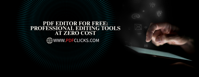 PDF Editor for Free Professional Editing Tools at Zero Cost